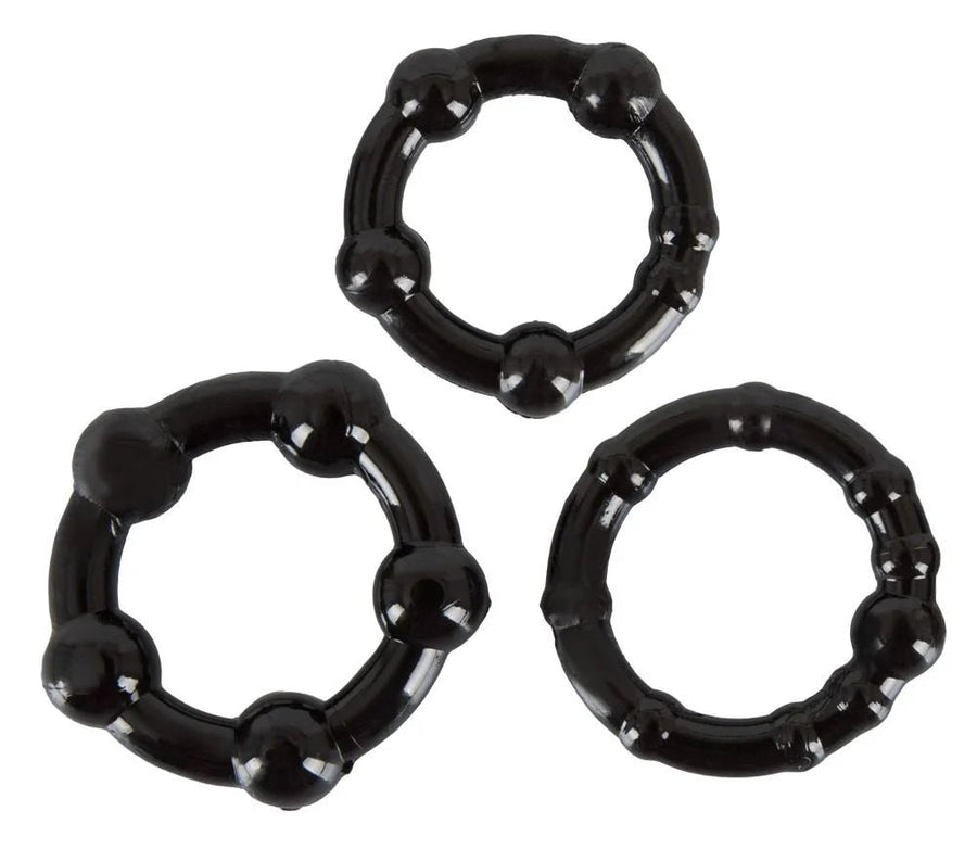 Anelli Fallici Stud Black - Vibra Gioia - Toyz4Lovers - 8056389732300