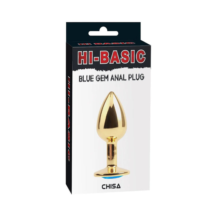 Butt Plug Anale Blue Gem - Vibra Gioia - Chisa Novelties - 759746963321