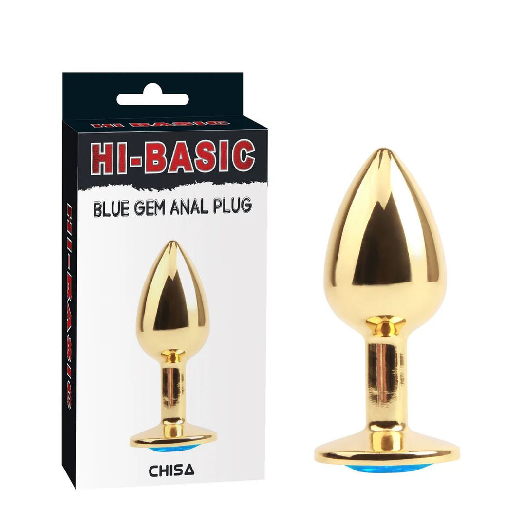 Butt Plug Anale Blue Gem - Vibra Gioia - Chisa Novelties - 759746963321