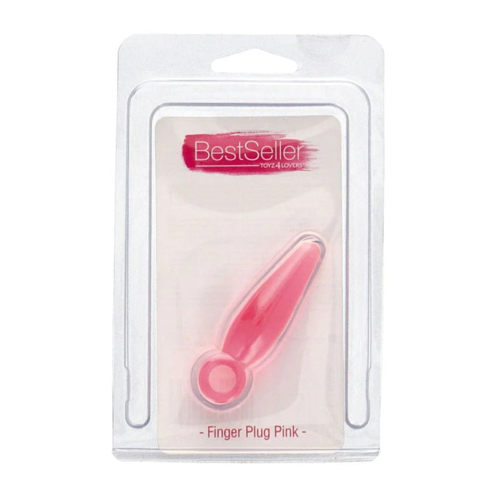 Butt Plug anale finger pink - Vibra Gioia - Toyz4Lovers - 8053629694657