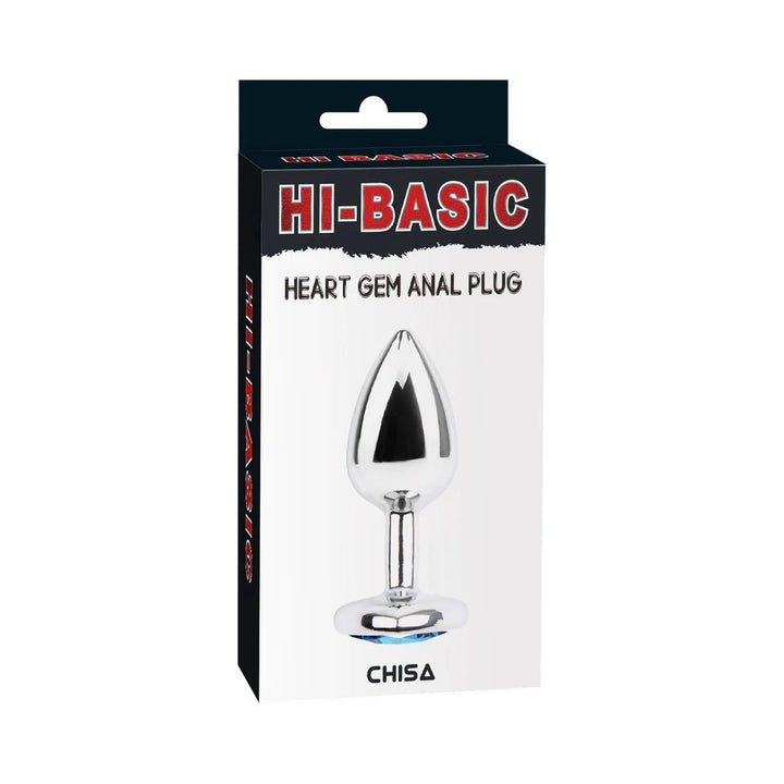 Butt Plug Gem Heart Gem - Vibra Gioia - Chisa Novelties - 759746963222