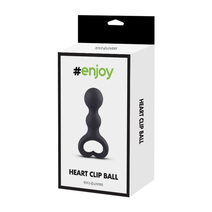 Butt Plug Heart Clip Ball - Vibra Gioia - Toyz4Lovers - 8053629699171