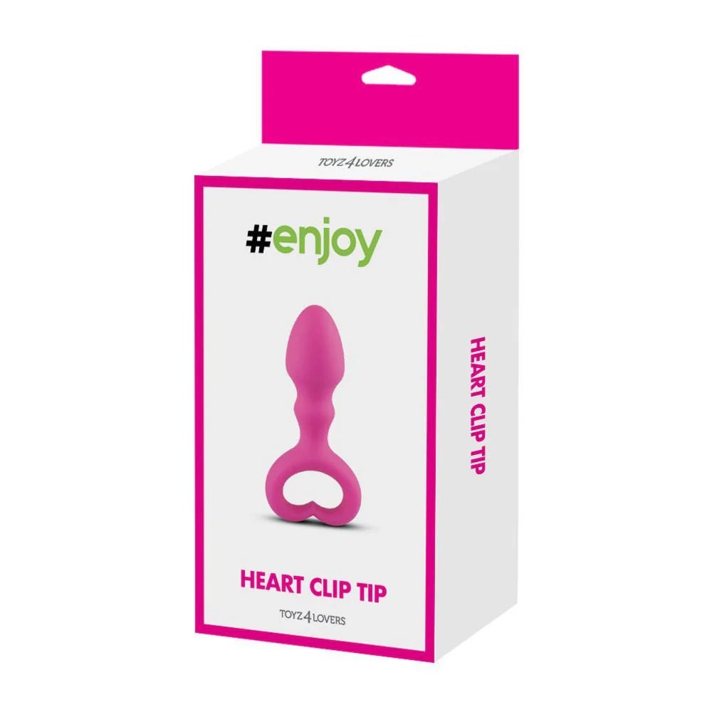 Butt Plug Heart Clip Tip - Vibra Gioia - Toyz4Lovers - 8053629699164