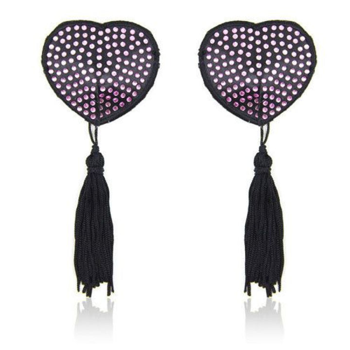 Copri Capezzoli Heart Black