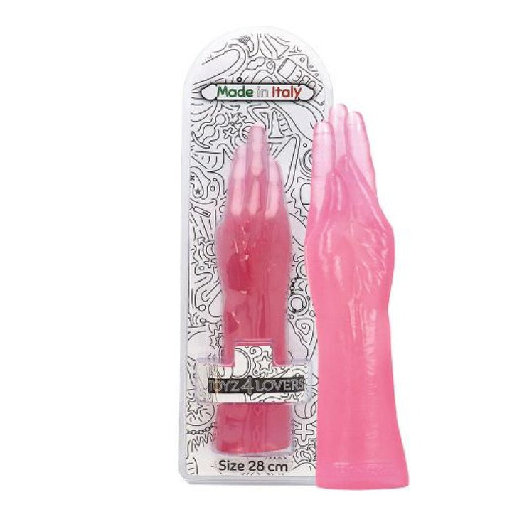 Dildo Anale Mania Transparent pink - Vibra Gioia - Toyz4Lovers - 8052675011807