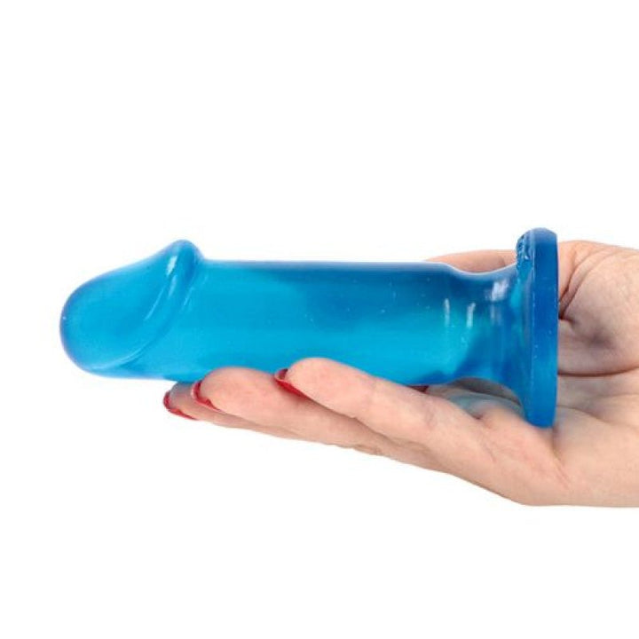 Dildo Anale Plug Gino Transparent Blue - Vibra Gioia - Toyz4Lovers - 8052675011555