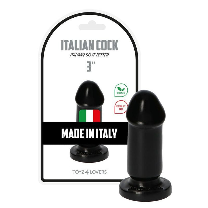 Dildo Anale Plug Mio Black - Vibra Gioia - Toyz4Lovers - 8056389737398