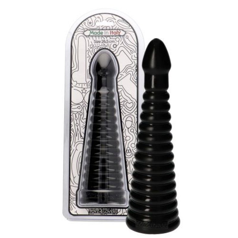 Dildo Anale Plug Tito Black - Vibra Gioia - Toyz4Lovers - 8056389736926