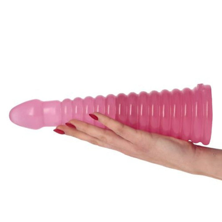 Dildo Anale Plug Tito Transparent pink - Vibra Gioia - Toyz4Lovers - 8052675011821