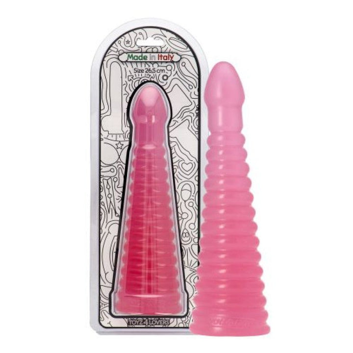 Dildo Anale Plug Tito Transparent pink - Vibra Gioia - Toyz4Lovers - 8052675011821