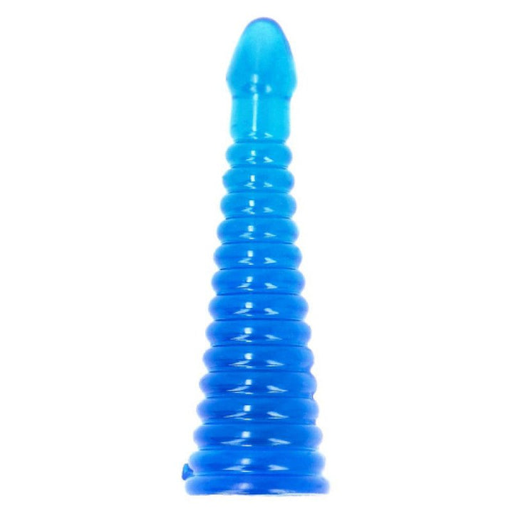 Dildo Anale Plug Tito Trasparent blue - Vibra Gioia - Toyz4Lovers - 8052675011814