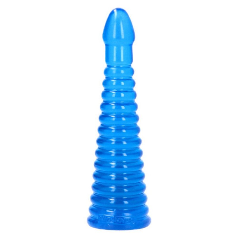 Dildo Anale Plug Tito Trasparent blue - Vibra Gioia - Toyz4Lovers - 8052675011814