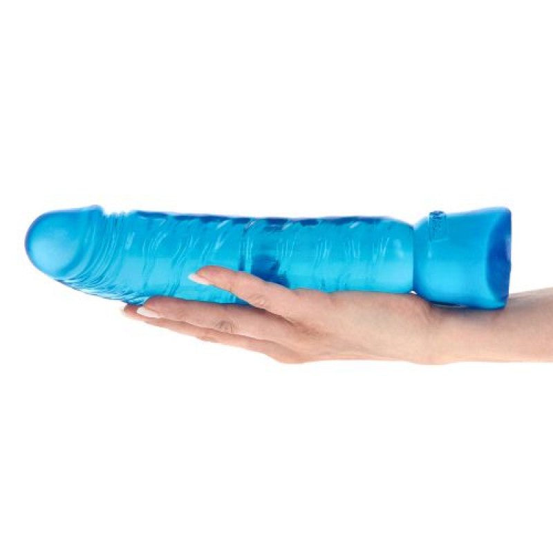 Dildo Anale Sebastiano transparent Blue - Vibra Gioia - Toyz4Lovers - 8052675011456