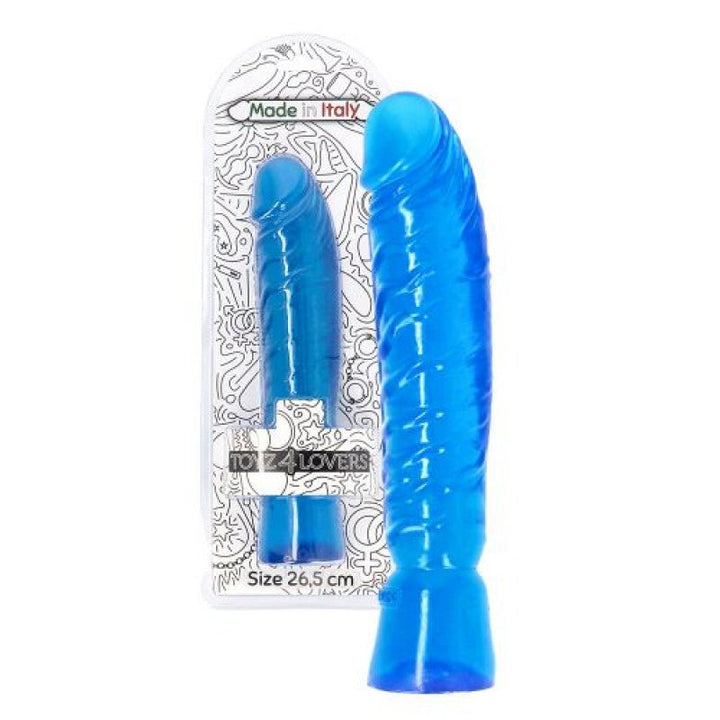 Dildo Anale Sebastiano transparent Blue - Vibra Gioia - Toyz4Lovers - 8052675011456