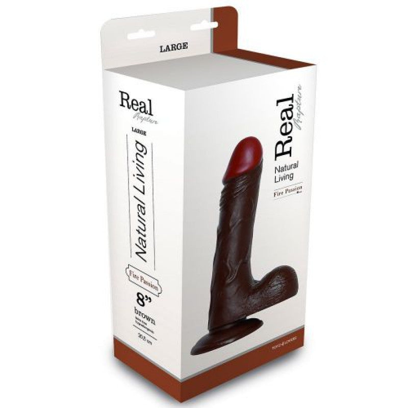 Dildo Realistico Dildo Brown Passion 8