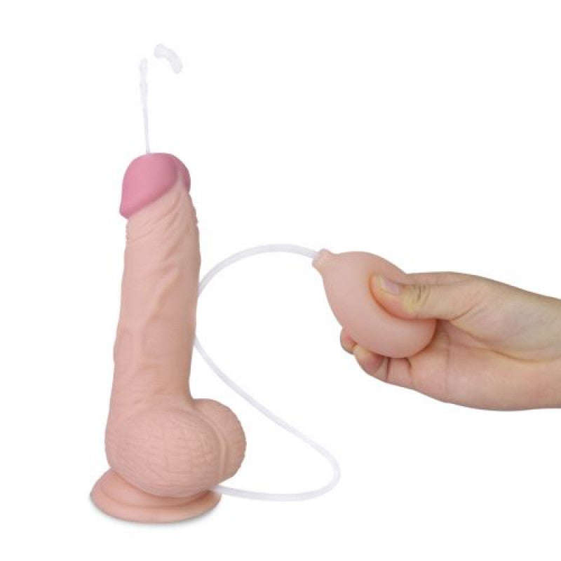 Dildo Realistico Con Eiaculazione Cum