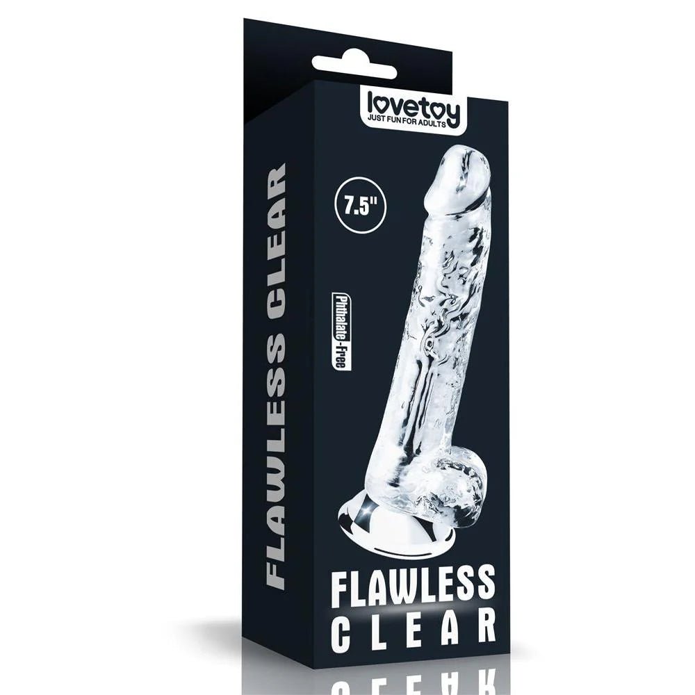 Dildo Flawless Clear - Vibra Gioia - Lovetoy - 6970260906241