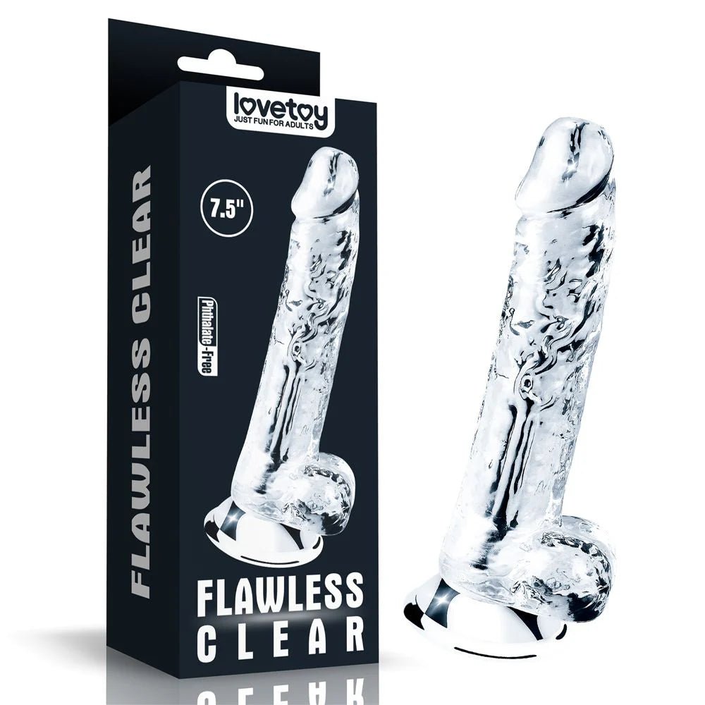 Dildo Flawless Clear - Vibra Gioia - Lovetoy - 6970260906241