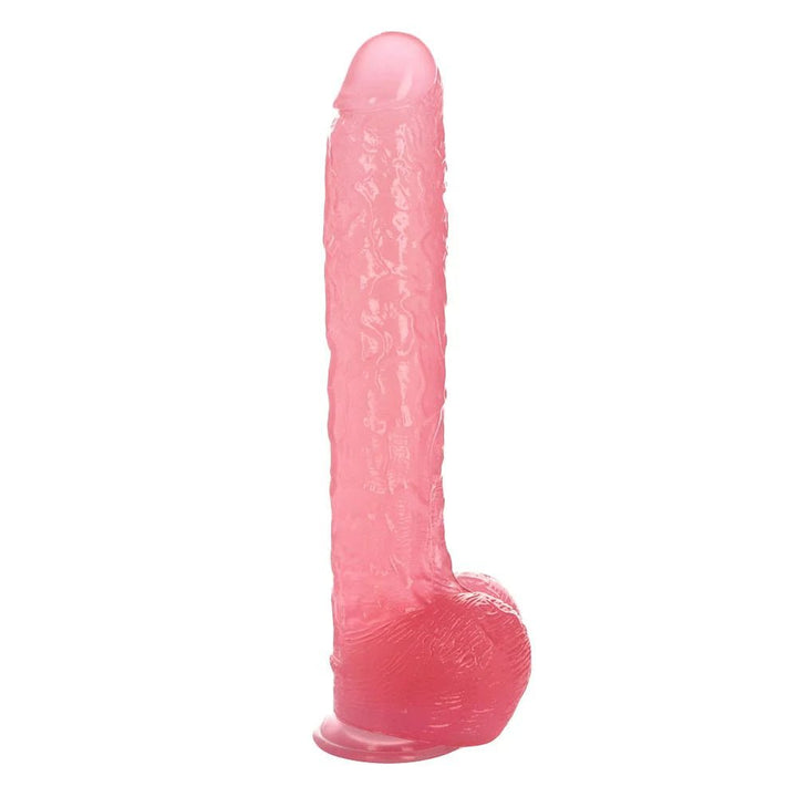 Dildo Golia Transparent Pink - Vibra Gioia - Toyz4Lovers - 8052675011869