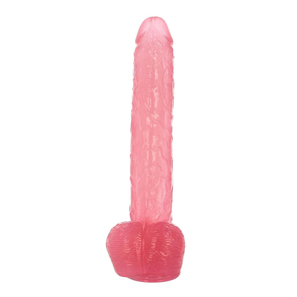 Dildo Golia Transparent Pink - Vibra Gioia - Toyz4Lovers - 8052675011869