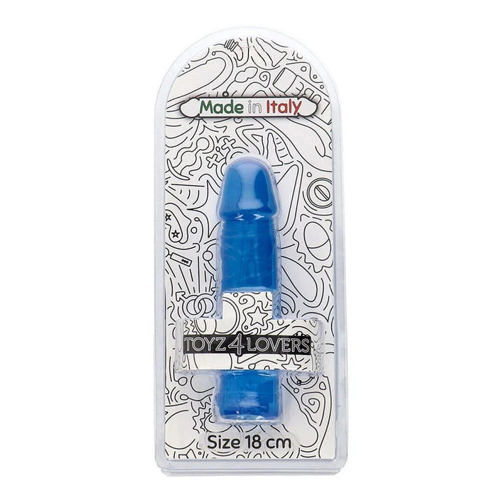 Dildo Gustavo Transparent Blue - Vibra Gioia - Toyz4Lovers - 8052675011470