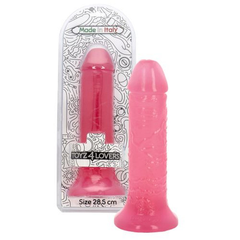 Dildo Anale Sansone Transparent pink