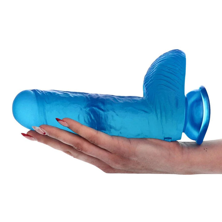 Dildo Ulisse Transparent Blue - Vibra Gioia - Toyz4Lovers - 8052675012217