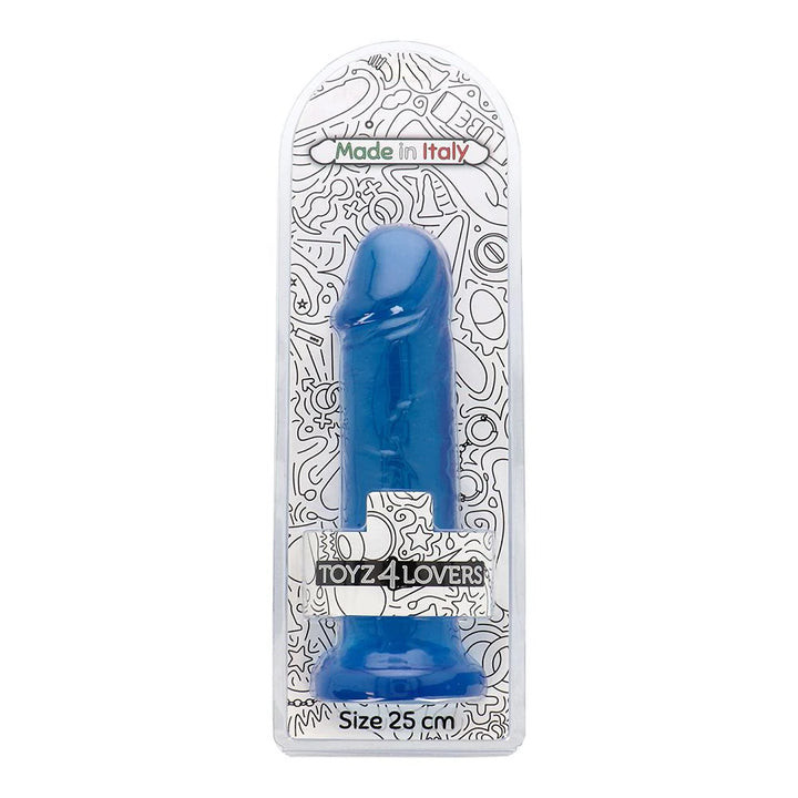 Dildo Leone Transparent Blue