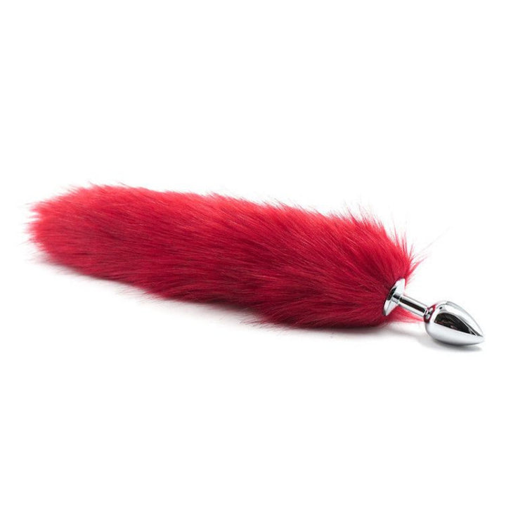 Tail Plug Fox Tail Red