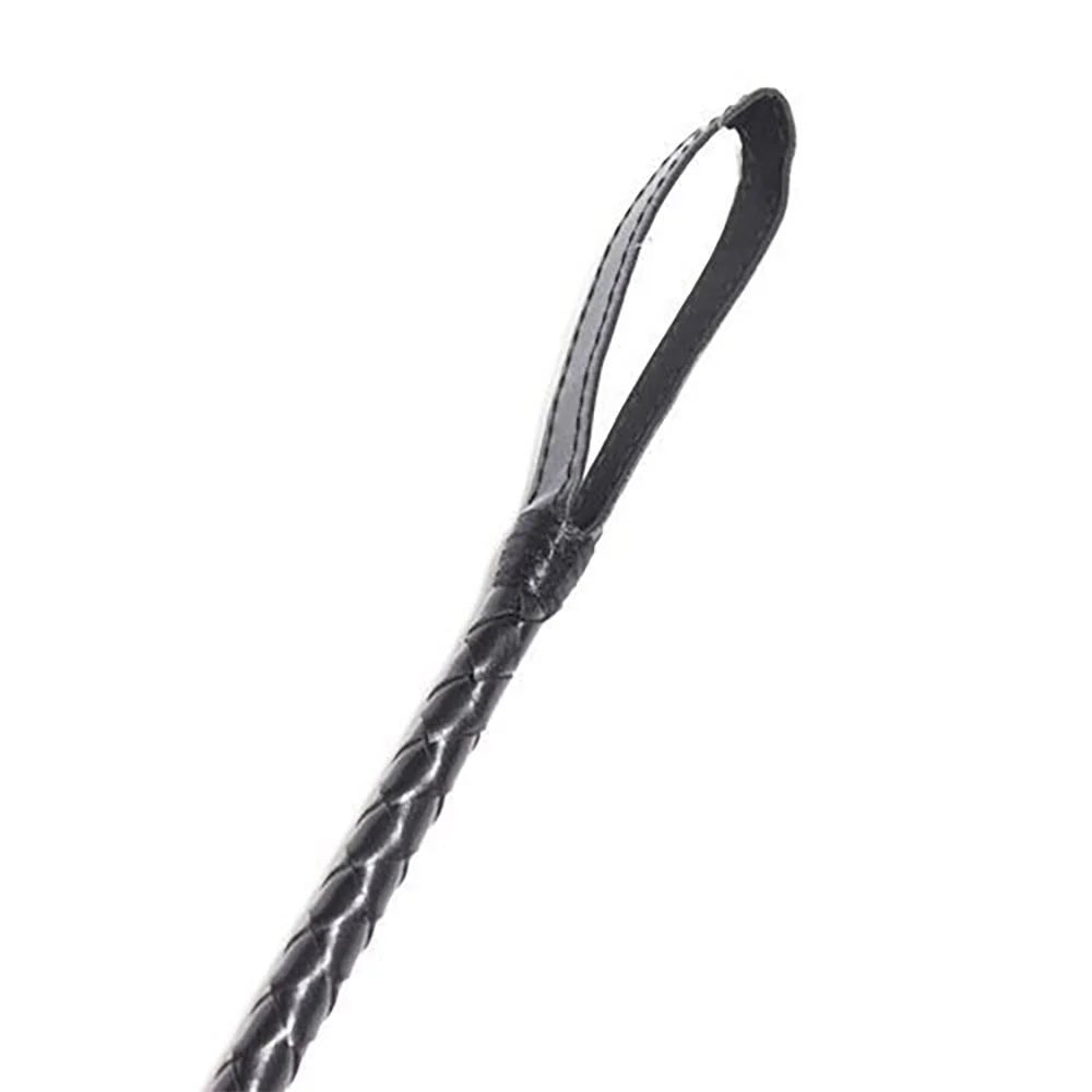 Frustino Ribbon Horse Whip Black - Vibra Gioia - Toyz4Lovers - 8053629699799