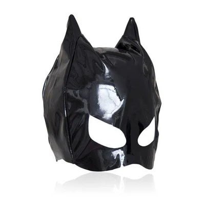 Maschera Glossy Cat Black - Vibra Gioia - Toyz4Lovers - 8056389730337