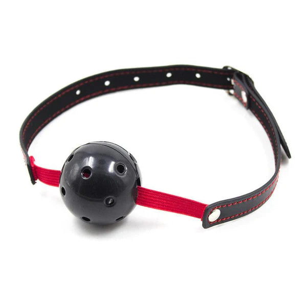 Breathable Ball Gag Stretch (nero)