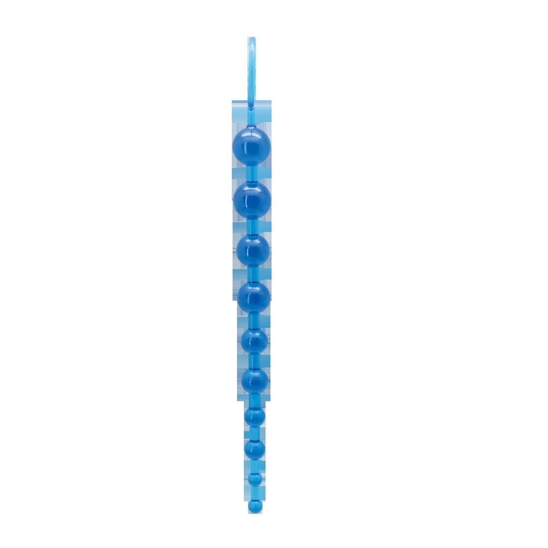 Palline anali Timeless Jelly 10 colore azzurro