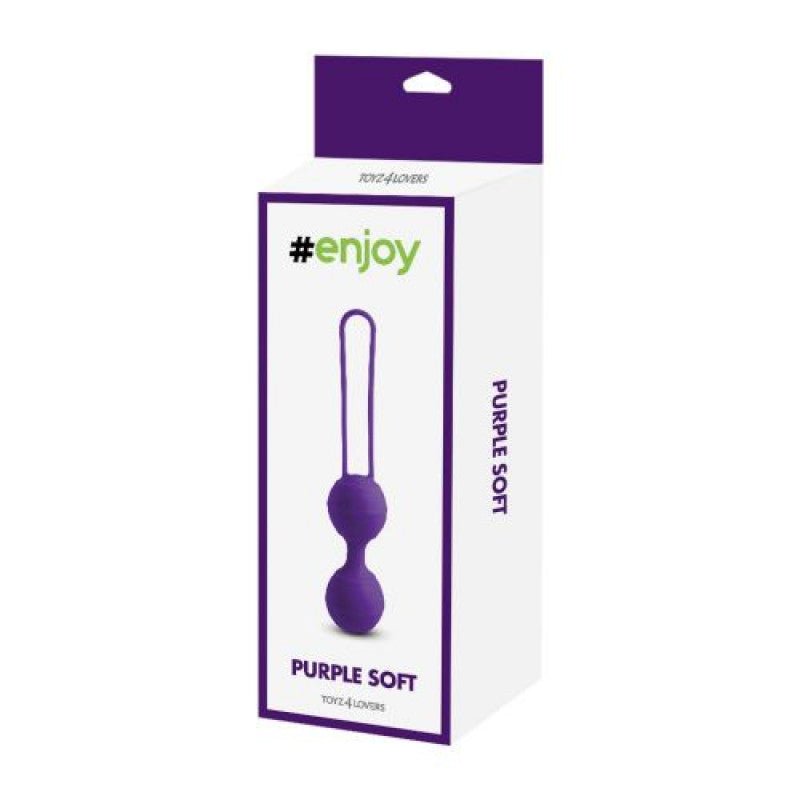 Palline vaginali soft purple - Vibra Gioia - Toyz4Lovers - 8056389734540