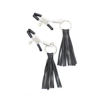 Pinze capezzoli Ribbon Black - Vibra Gioia - Toyz4Lovers - 8056389730436