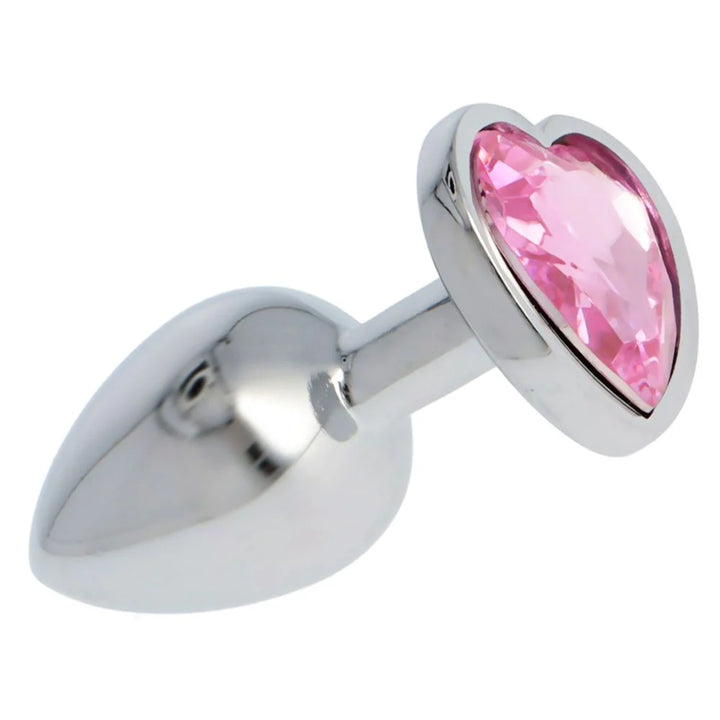 Plug Heart Pink Medium