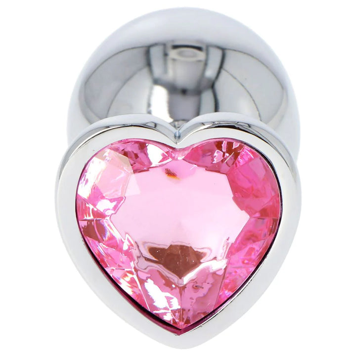 Plug Heart Pink Medium