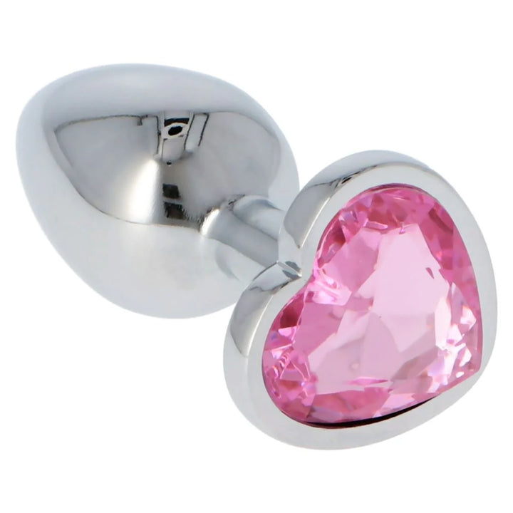 Plug Heart Pink Medium