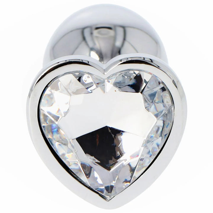 Plug Heart Clear Small