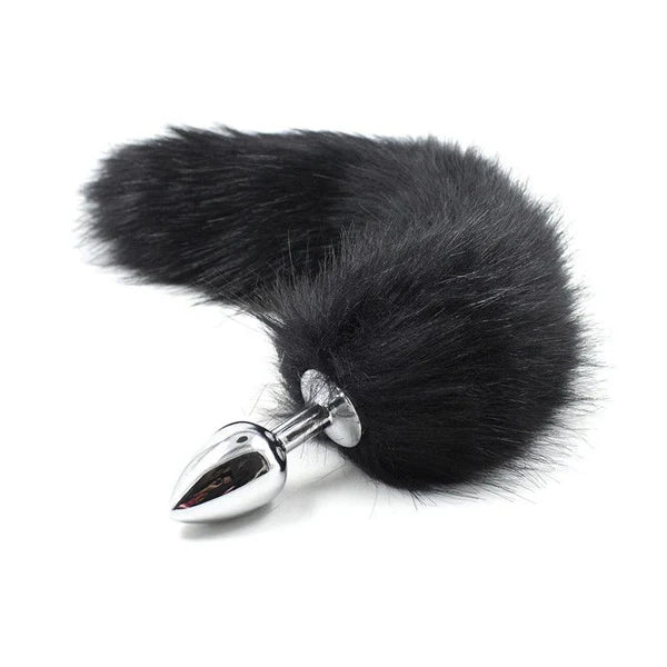 Plug Fox Tail Black