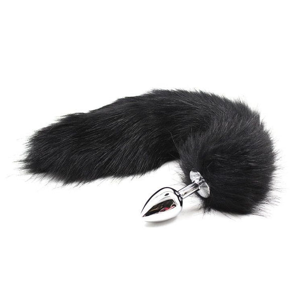 Plug Fox Tail Black