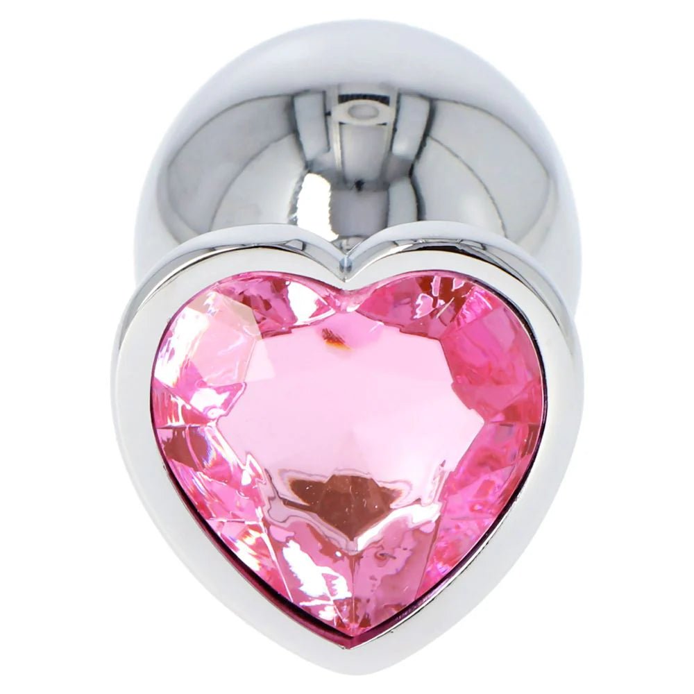 Plug Heart Pink Large - Vibra Gioia - Toyz4Lovers - 8053629699645