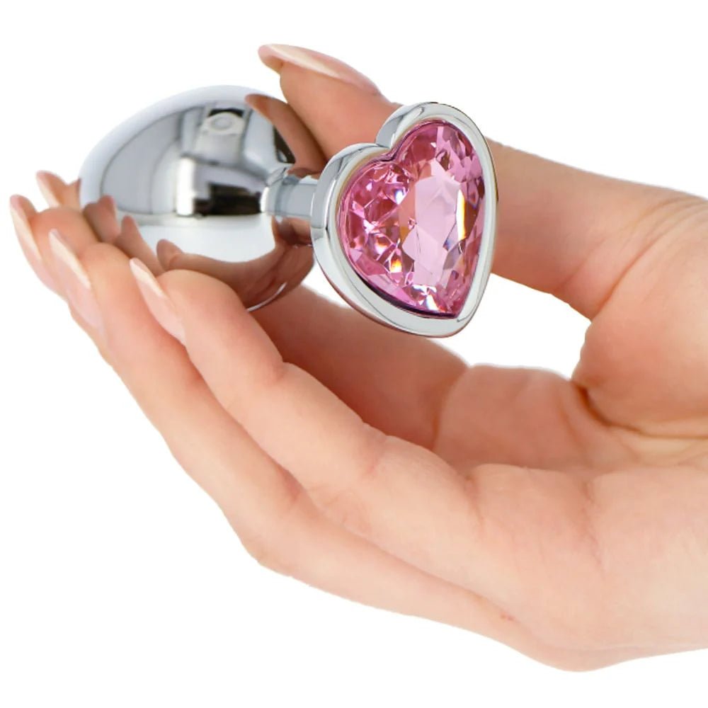 Plug Heart Pink Medium - Vibra Gioia - Toyz4Lovers - 8053629699614