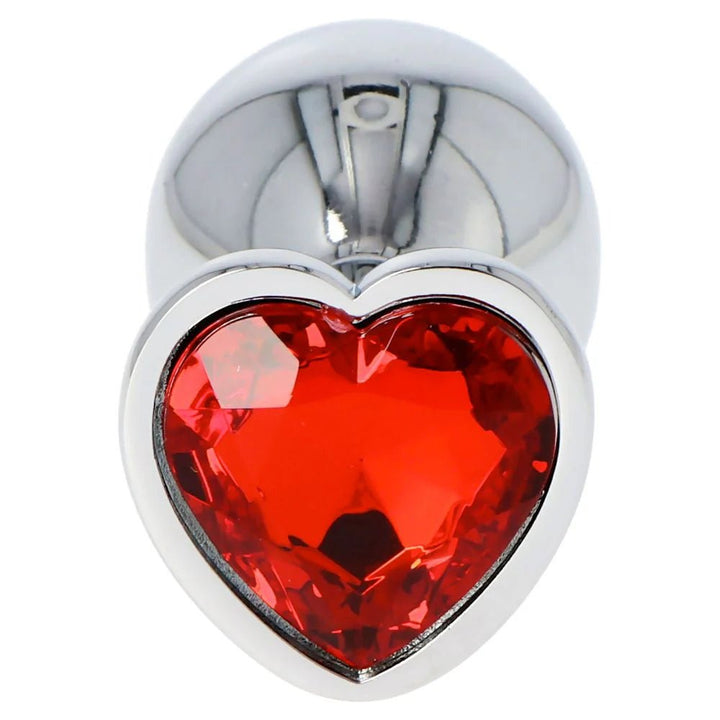 Plug Heart Red Medium - Vibra Gioia - Toyz4Lovers - 8053629699621