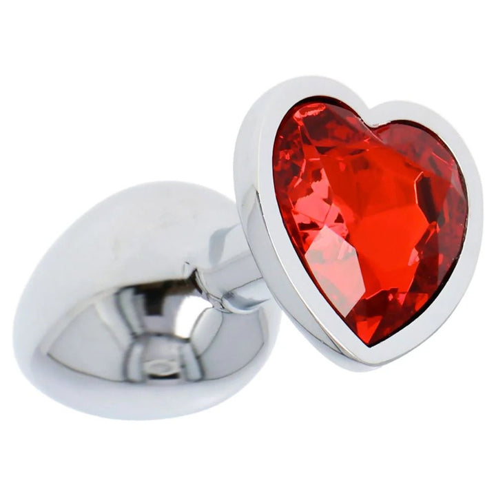 Plug Heart Red Small - Vibra Gioia - Toyz4Lovers - 8053629699591