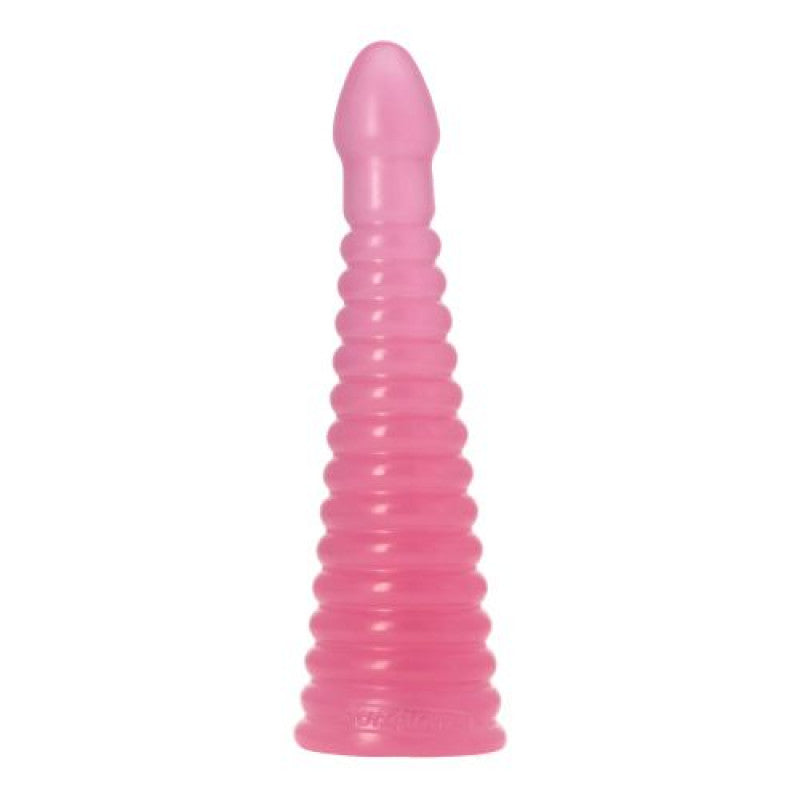 Dildo Anale  Plug Tito Transparent pink