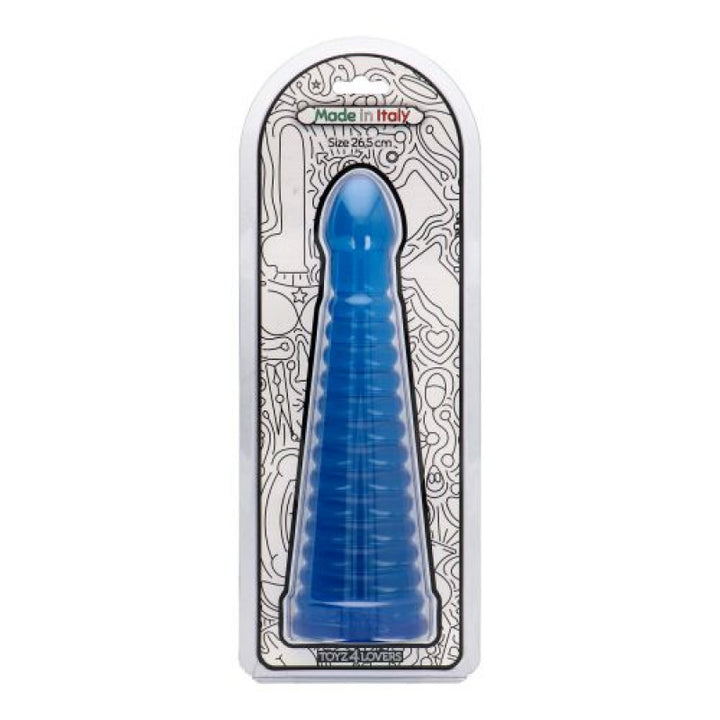 Dildo Anale Plug Tito Trasparent blue