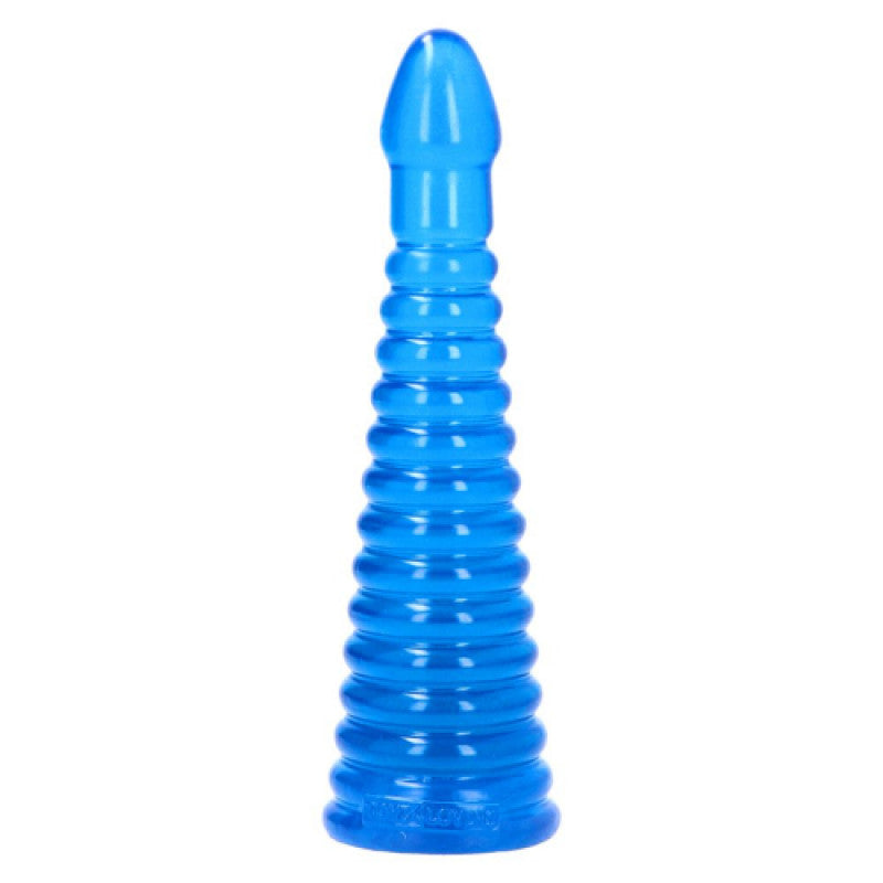 Dildo Anale Plug Tito Trasparent blue