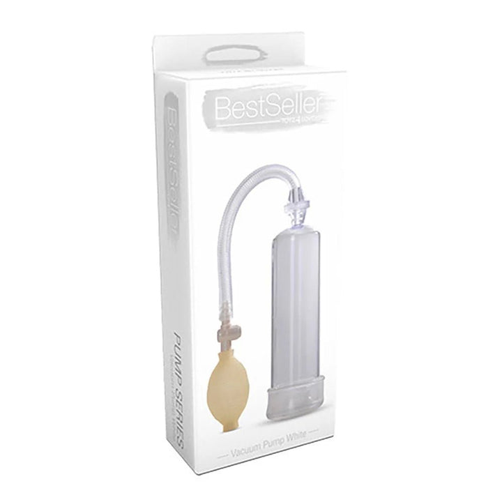 Pompa Pene Sviluppatore a pompa Vacuum White - Vibra Gioia - Toyz4Lovers - 8053629694732