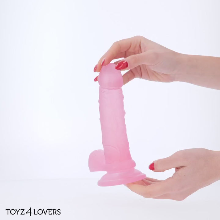 Dildo Emilio Rosa Trasparente